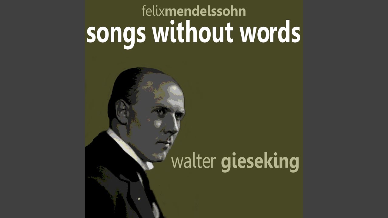 Regardez Songs Without Words: No. 42 in B-Flat Major, Op. 85 No. 6 sur YouTube