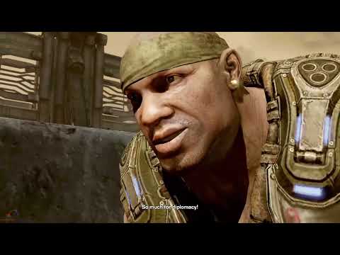 Gears of War 3 - ACT 1 Chapter 6 - Hanging by a Thread - XBOX Series X Gameplay