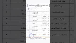 العطل المدرسية للموسم الدراسي 2023/2024