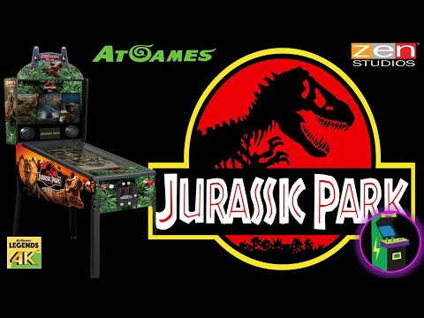 Atgames 4K Pinball: Jurassic Park Pinball Machine Is Here