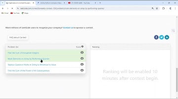Live LEETCODE BiWeekly Contest 126 SOLUTION || ALL SOLUTION || ALL CODE IN COMMENT BOX AVAILABLE