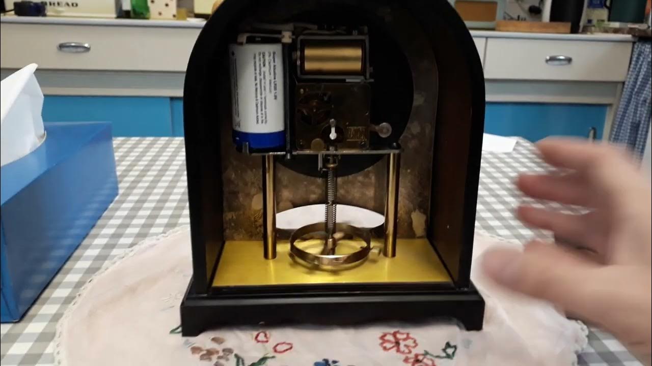 Hettich electromechanical clock 1980s "Hettich inventor of floating