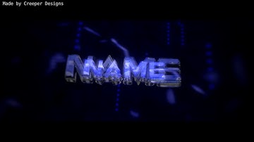 Free blue Blender Intro Template by Creeper Designs  (Duel against Vision)5 liked for download