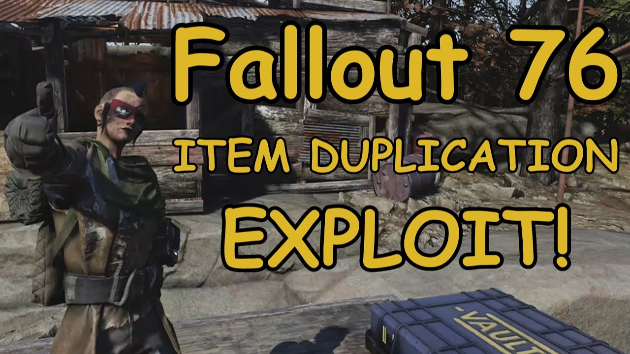 FALLOUT 76 [PATCHED] NEWEST STACKED ITEM DUPLICATION EXPLOIT! DUPE AFTER WASTELANDERS!!! YouTube