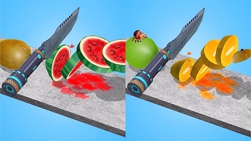 Fruit Slicer! Very Satisfying And Relaxing ASMR Slicing Game