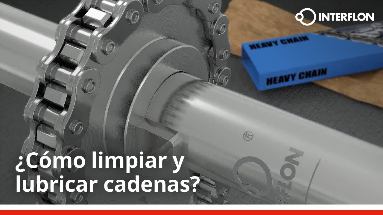 adverbio siguiente Traer Cómo limpiar y lubricar cadenas - YouTube