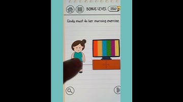 #Braintest3 #bonuslevel #level23 "Fitness time with Cindy"