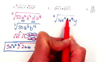 Algebra 2 Unit 7 Day 4 Video Notes
