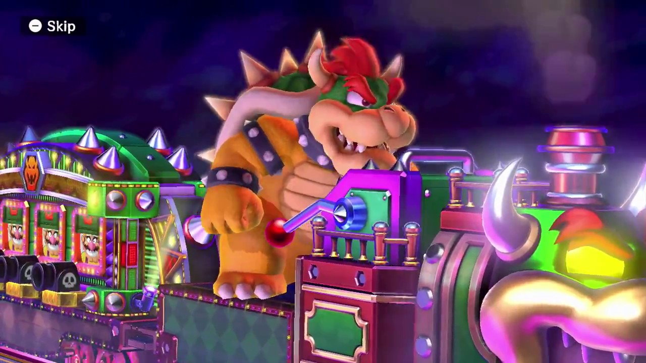 Mario Party 10 Bowser Party #146 Wario, Mario, Peach, Rosalina Mushroom Park Master Difficulty