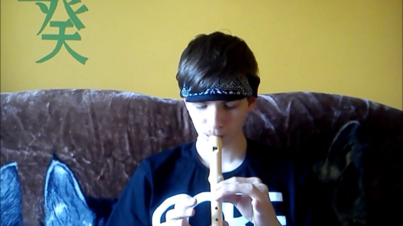 Bad Apple!! flute tutorial = ) (HD) YouTube