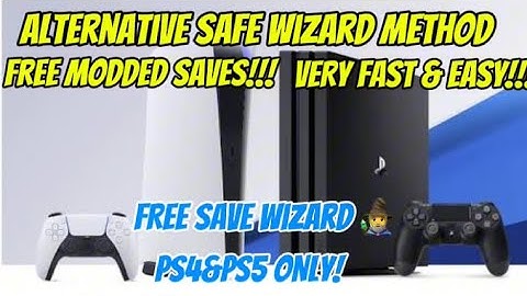 ￼ Alternative safe wizard method (free save wizard)