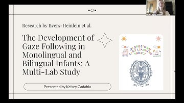The Development of Gaze Following Monolingual and Bilingual Infants: A Multi-Lab Study