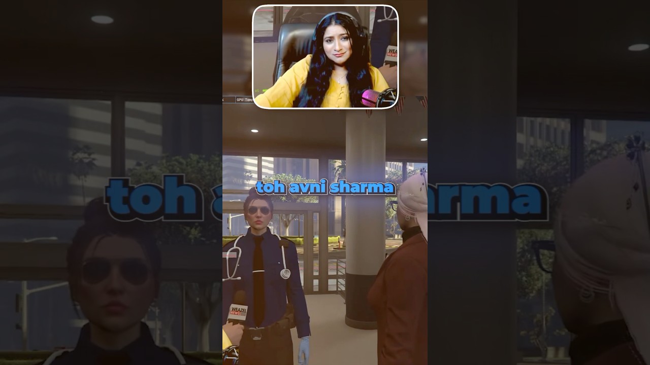 TV Interview hai  ya Shaadi Proposal 🤣🤭 @HebaGaming  #prodigyindia #gtarpfunny #avnisharma