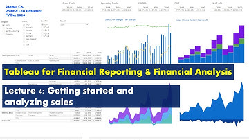 Lecture 4: Getting started  and analyzing sales - Course: Tableau for Financial Reporting