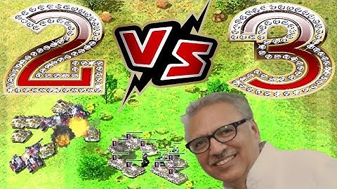 3 vs 2 Online Multiplayer Command & Conquer Red Alert 2 in CnCNet