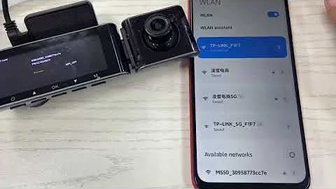 AZDOME #M550 - How to Connect phones to WiFi