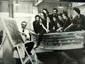 COASTAL FORCES - WOMEN WORKERS AT THE BRITISH POWER BOAT COMPANY AT HYTHE ON SOUTHAMPTON WATER