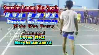 Status WhatsApp-Keren Badminton Subik City