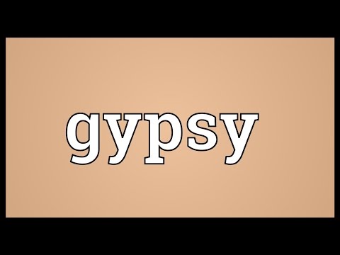 Gypsy Meaning