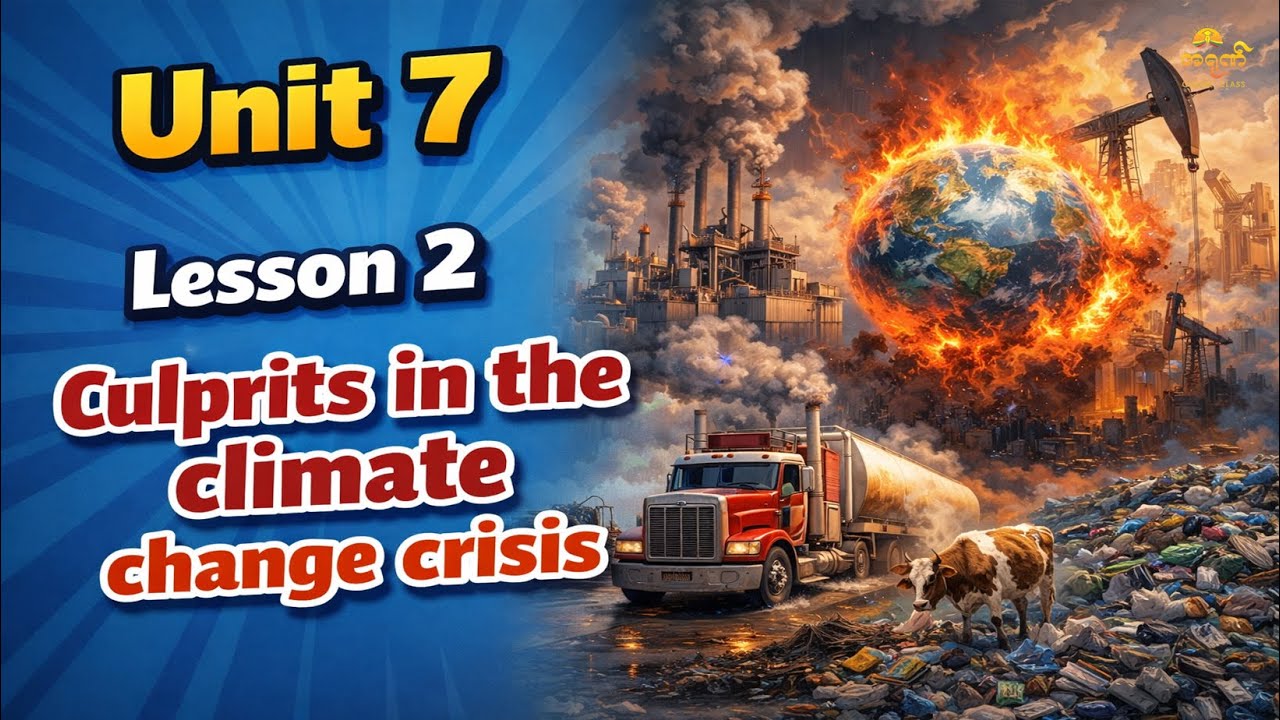 Unit 7 Lesson 2 Culprints in the climate change crisis