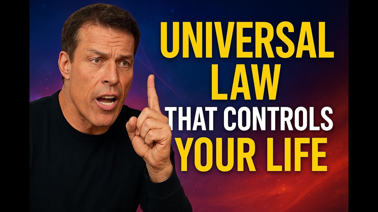 The Universal Law That Controls Your Life | Powerful Motivation by Tony Robbins
