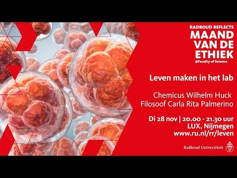 Leven in het lab | Lezing en gesprek met chemicus Wilhelm Huck en filosoof Carla Rita Palmerino