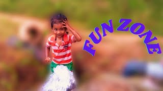 Funny Boy Playing With Water - Baby Outdoor Video