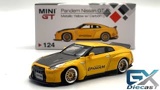 Pandem Nissan GT-R Cosmopolitan Gelb  MINI GT  TSM MODEL  Maßstab 1:64  OVP  NEU 