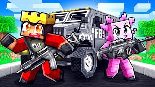 Mongo and Axy Became SWAT in Minecraft...
