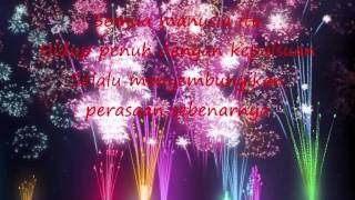 Video thumbnail of "JKT48 Boku No Uchiage Hanabi Lyric"