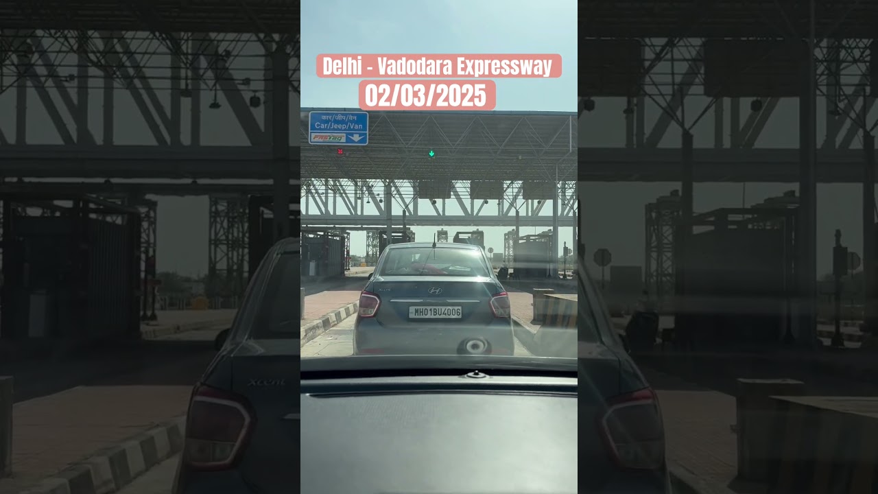 Video thumbnail: #expressway #highways #roadsofindia #tollplaza #travelindia #justtravel #roadtrip #longdrive #india