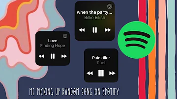 me picking up random songs on Spotify | suprisingly interesting !