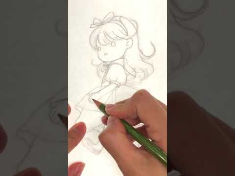 Shorts 鉛筆画 ふり返る女の子 オリジナルイラスト 手書きイラスト 女の子イラスト アナログイラスト Youtube Shorts 鉛筆画 ふり返る女の子 オリジナルイラスト 手書きイラスト 女の子イラスト アナログイラスト Youtube