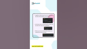 JavaScript Getter Setter #devtools99 #devtips #javascript #getter #setter #webdevelopment #shorts
