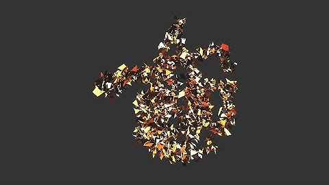 BLENDERSUSHI / ANSV Particle Instancing Basic With Cycles Material (LIVENODING166)