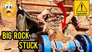 ☠The power Of Stone Crushing:Taking on the Biggest rocks :Big Rock Edition #asmr #asmrsounds