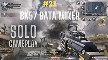 Mastering BK57 Data Miner - CODM Solo Gameplay #21 No Commentary