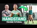 Handstand lernen  technik check mit flex calisthenics