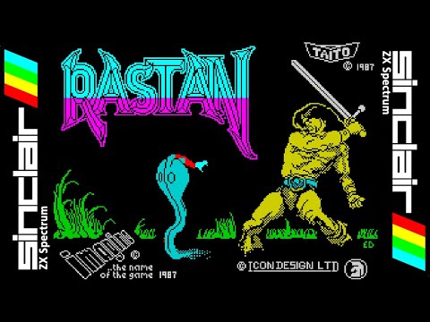 ケットン RASTAN (1988) Walkthrough, ZX Spectrum - YouTube