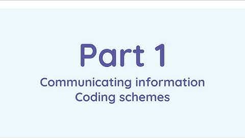 Lesson 2, part 1 - Year 8 – Data Representations
