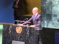 Prime Minister of Ukraine Arseniy Yatsenyuk September 24 2014 United Nations speech meeting