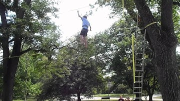 Horrible Slack Line Accident