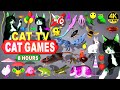 Cat games  ultimate cat games official pupulars best scenes compilation for cats  cat tv