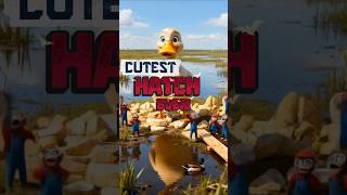 Leo Help Duckling Out Of Giant Egg