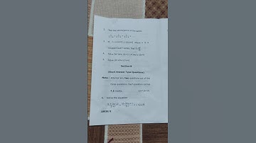 B. C. A Examination(4 Sem)May-2025 Mathematics-lll (BCA-406)#shorts #mathematics#ccsu#mathquestions😲