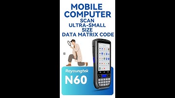 The Rayoungtek N60 can quickly and accurately scan ultra-small Data Matrix codes
