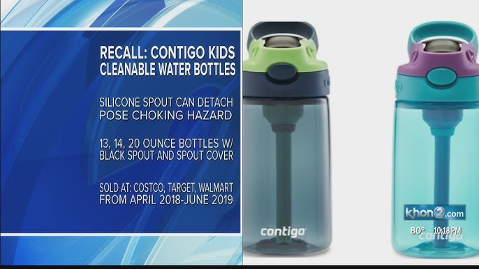 Contigo Recalls 5.7 Million Kids Water Bottles