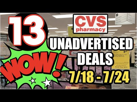 CVS UNADVERTISED DEALS (7/18 – 7/24) | MONEYMAKER, UPDATES & MORE!