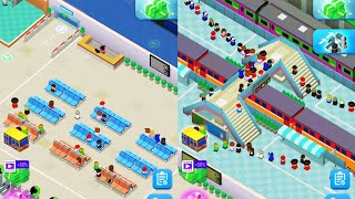 Idle Railway Station Tycoon - Upgrade Facilities Inside Station - Android Gameplay #3 screenshot 5