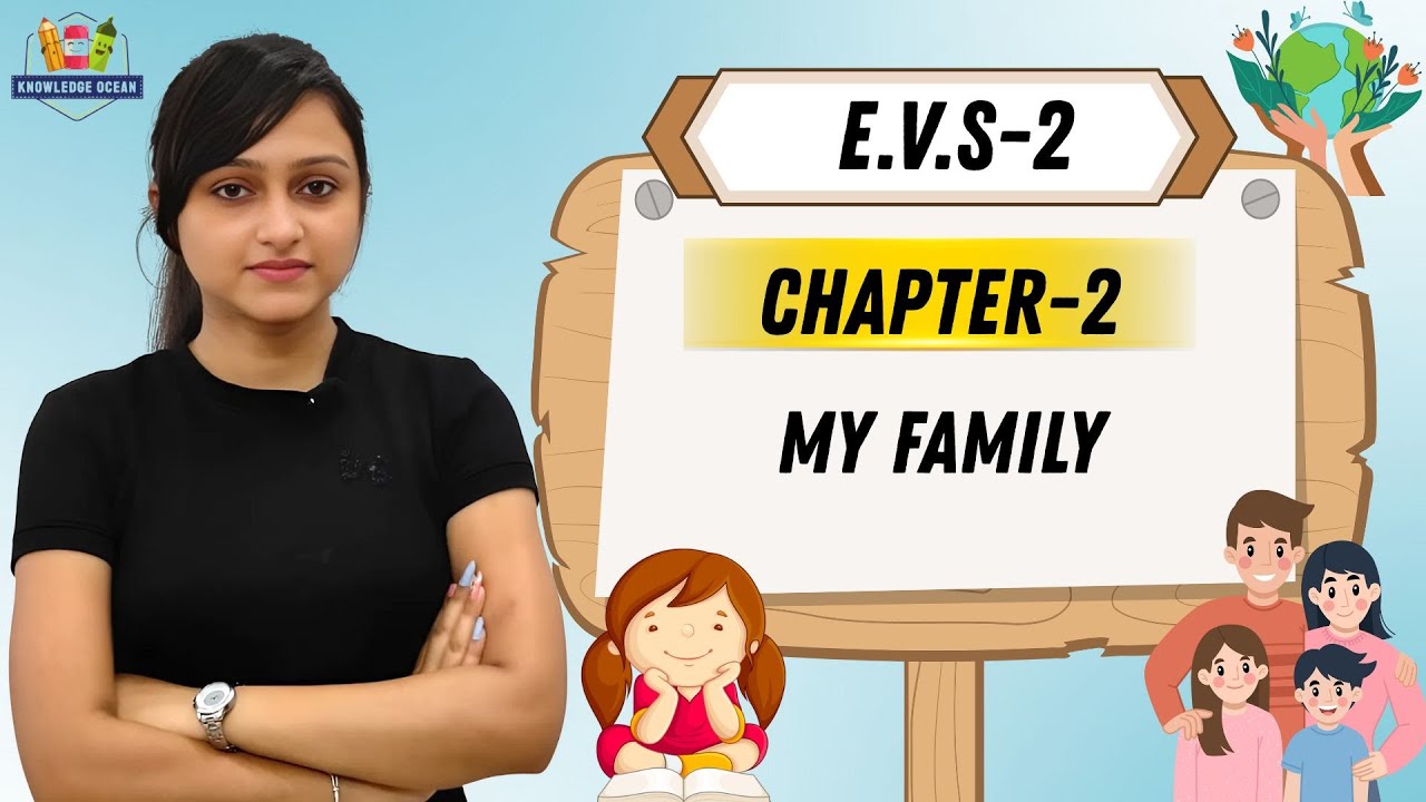 KNOWLEDGE OCEAN EVS-2 | CHAPTER-2 : MY FAMILY - YouTube